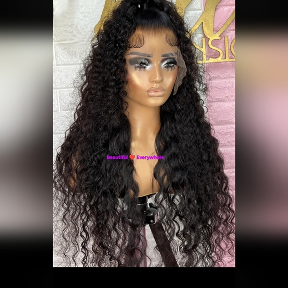 Human Hair Lace Front Wig - Picture 3 of 4
